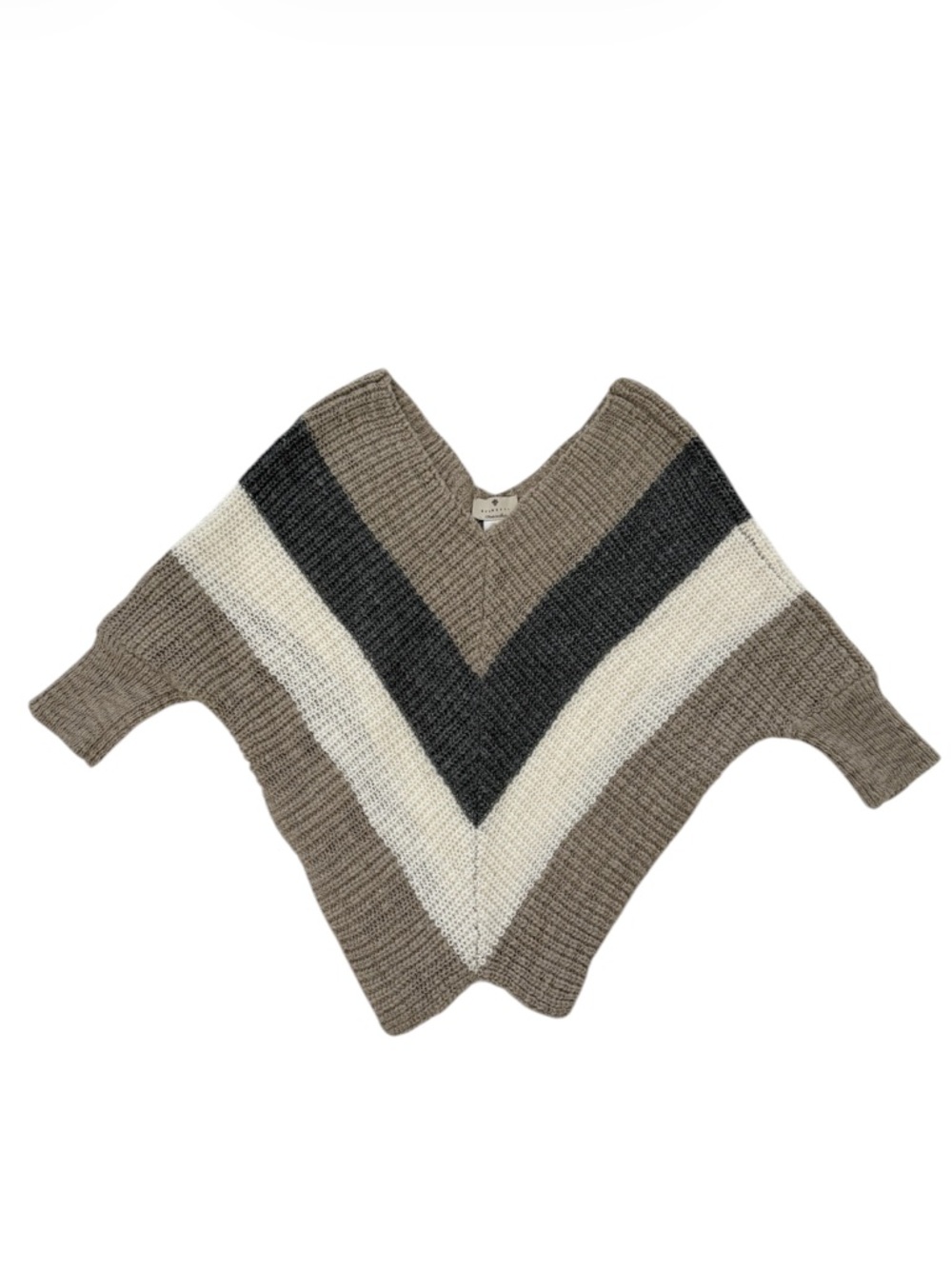 Berretti Italy Poncho Style Knitted Pullover Sweater OSFA